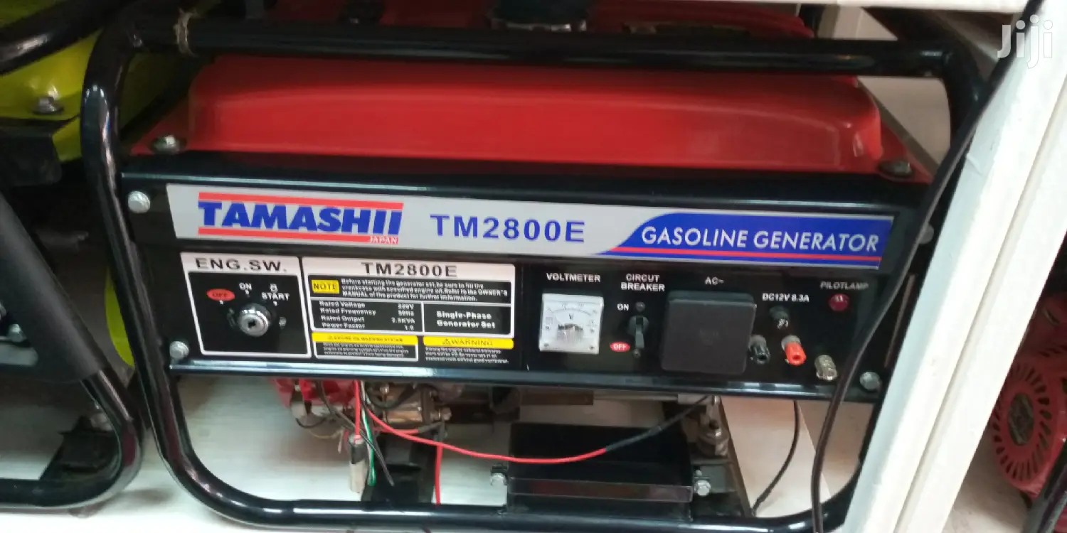 Tamashii 2.5kva Tm2800e Gasoline Petrol Generator Original