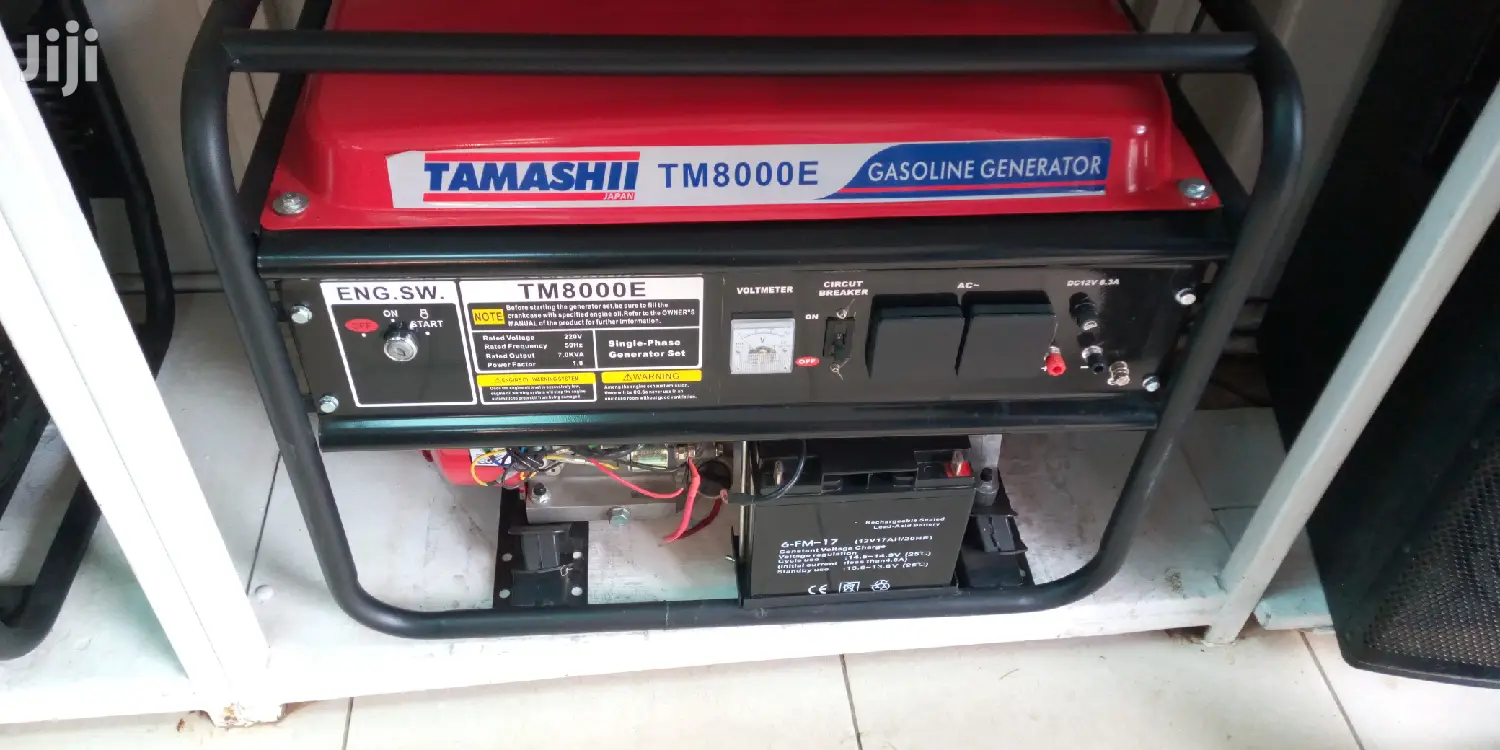 Tamashii 7.0kva Japan Petrol Generator Tm8000e