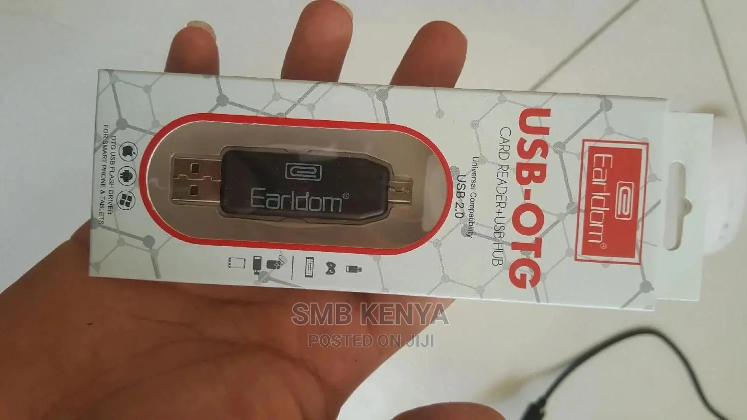 USB Male to Micro USB OTG Adapter With USB Hub and TF Memory