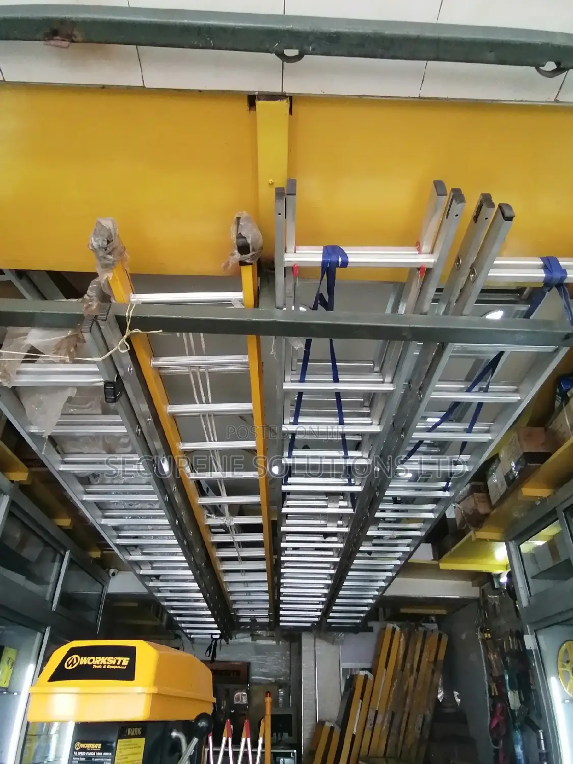 Aluminium Double Extension Ladders, All Sizes