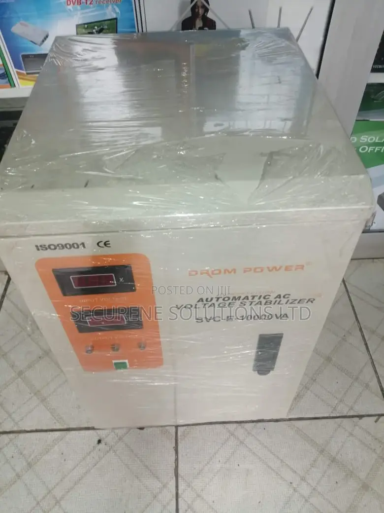 Avr Single Phase  Servo Motor 10kwatts Digital Drom Power Svc-e