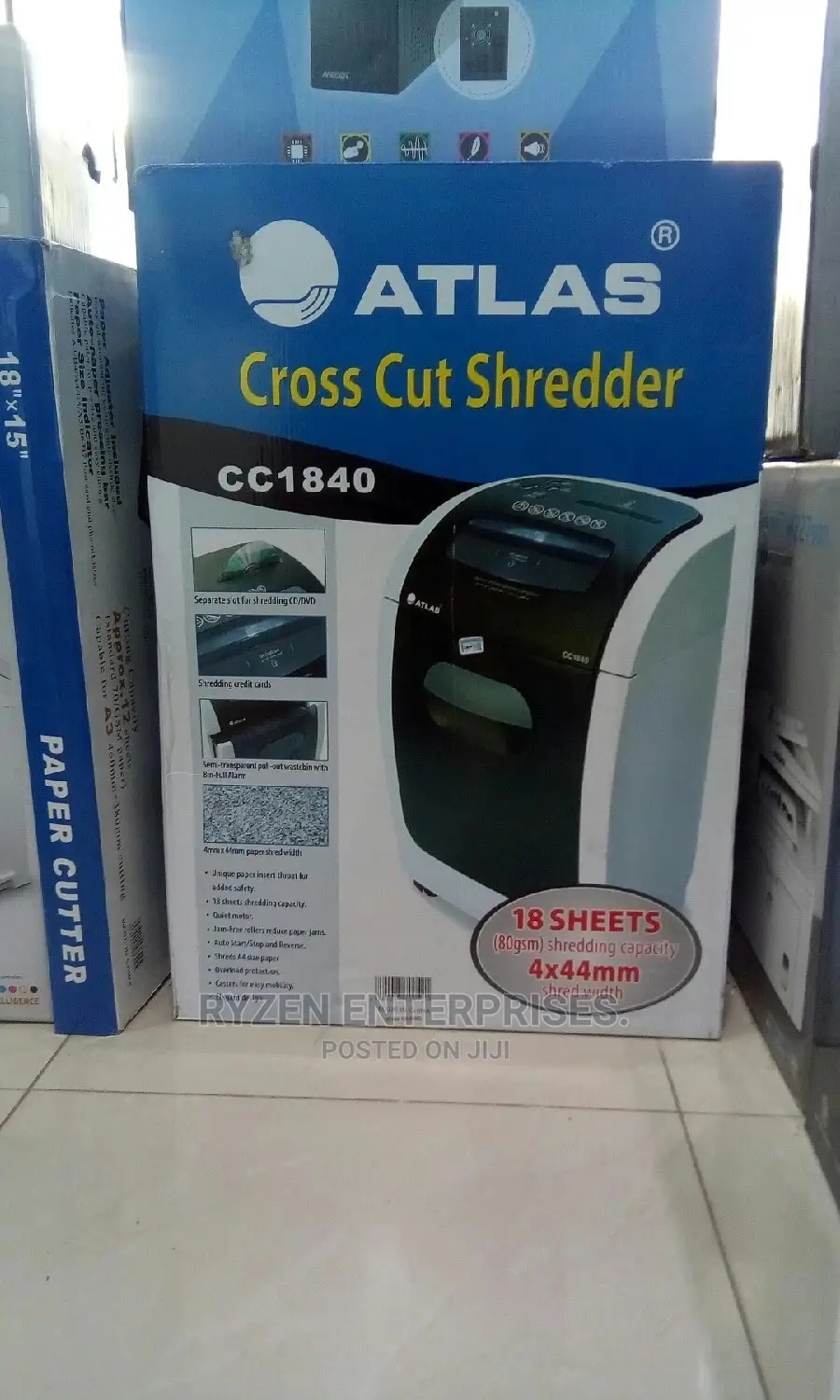 Atlas Shredder CC1840/ Atlas Cc1840,18sheets Shredder Cc1840