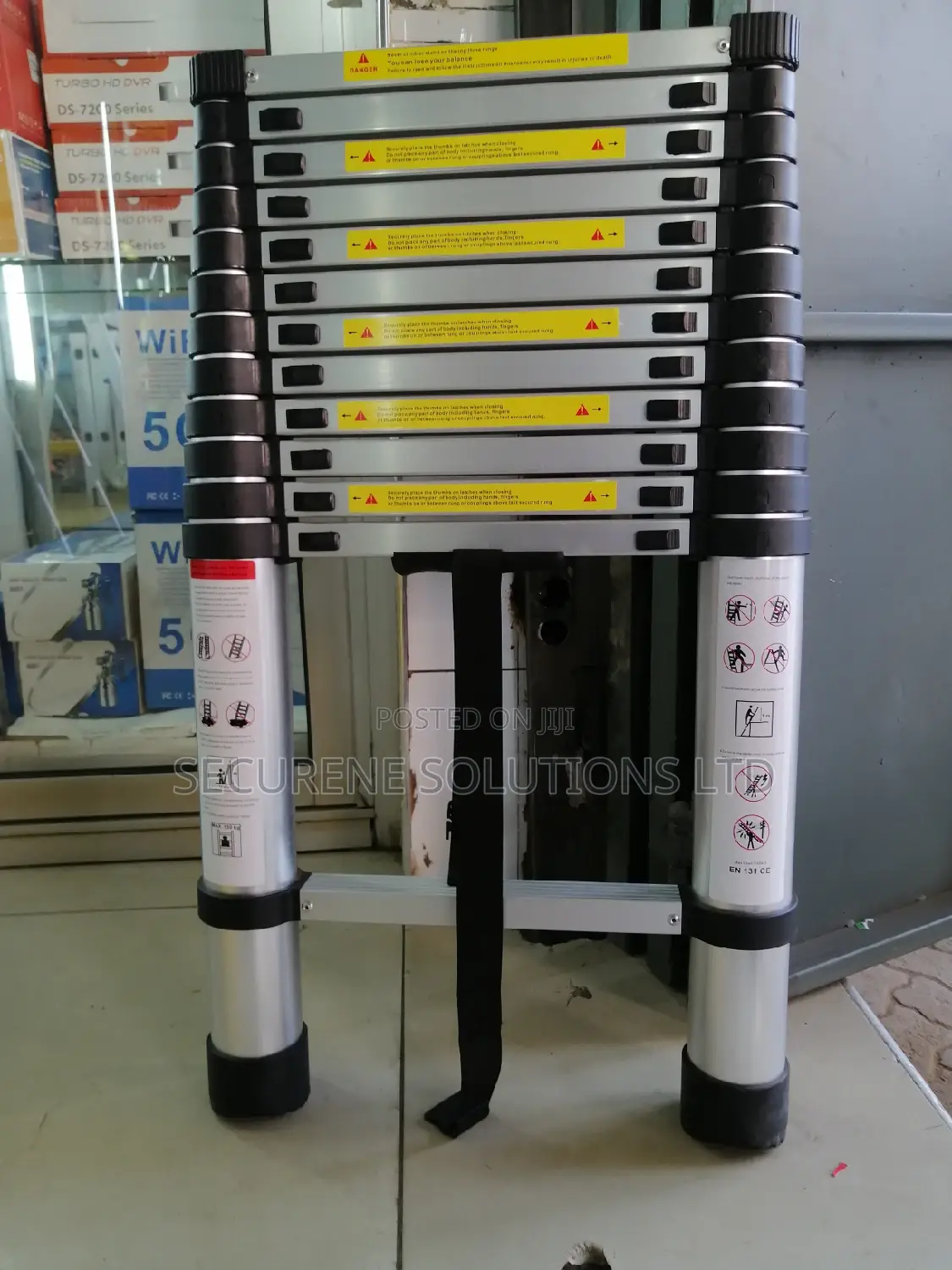 3.8meters/12.5ft Single Telescopic Ladder