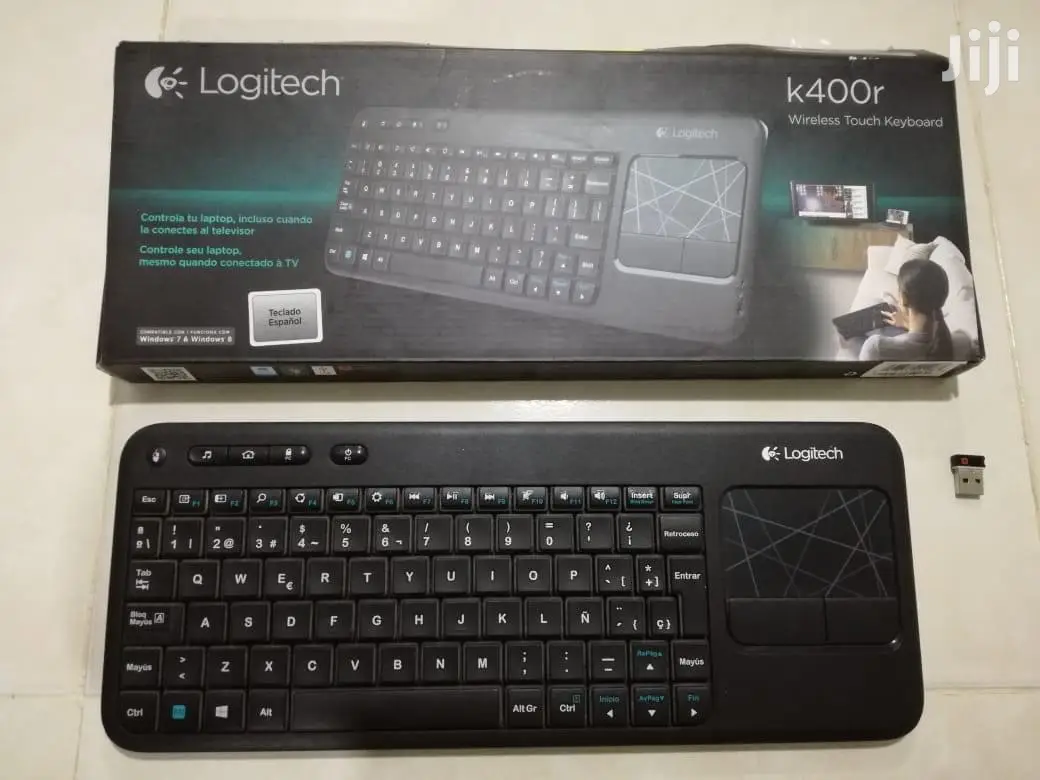 Logitech K400r Wireless Touch TV Keyboard