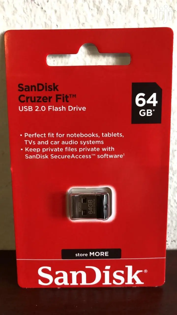 Sandisk 64gb Cruzer Fit Usb Flash Drive