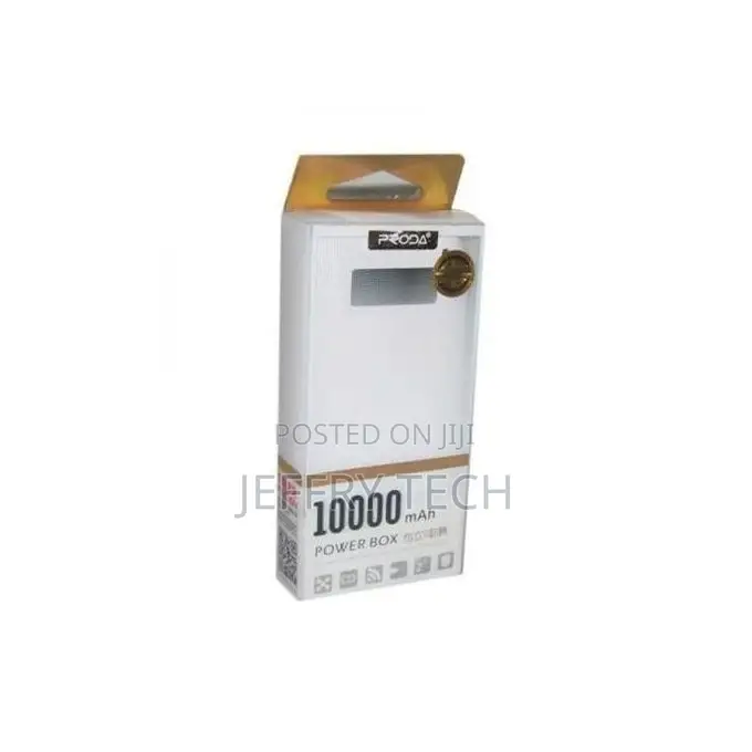 Proda Power Bank - 10000mah - White