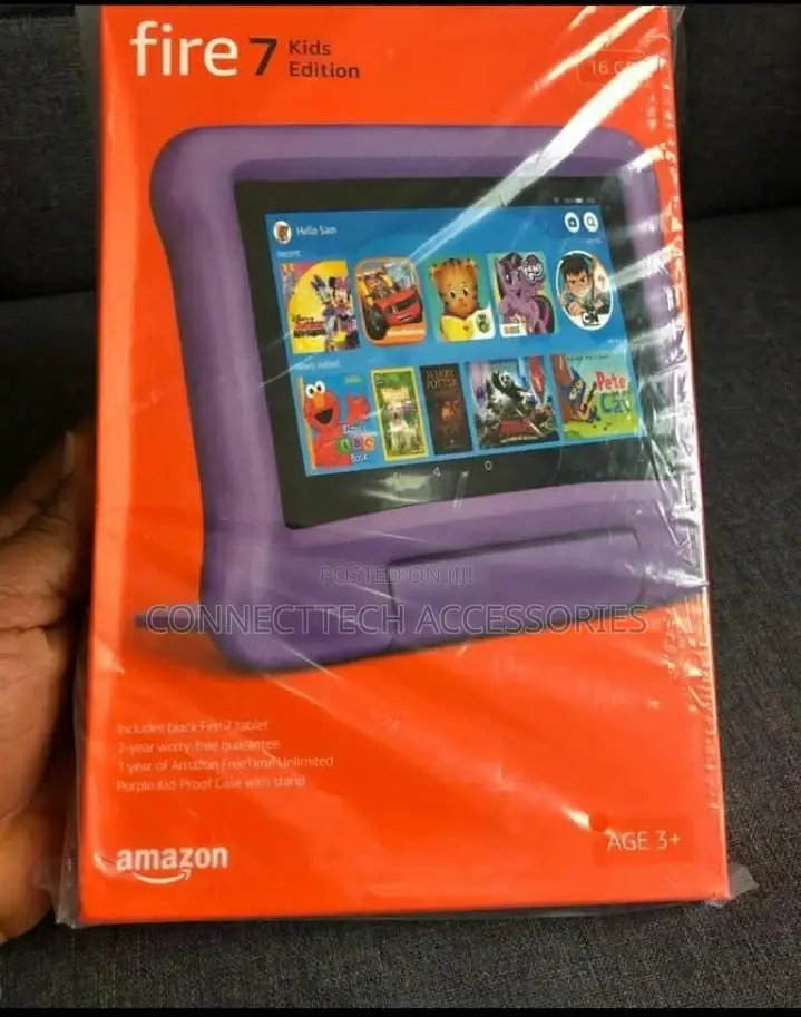 New Amazon Fire 7 16 GB Blue