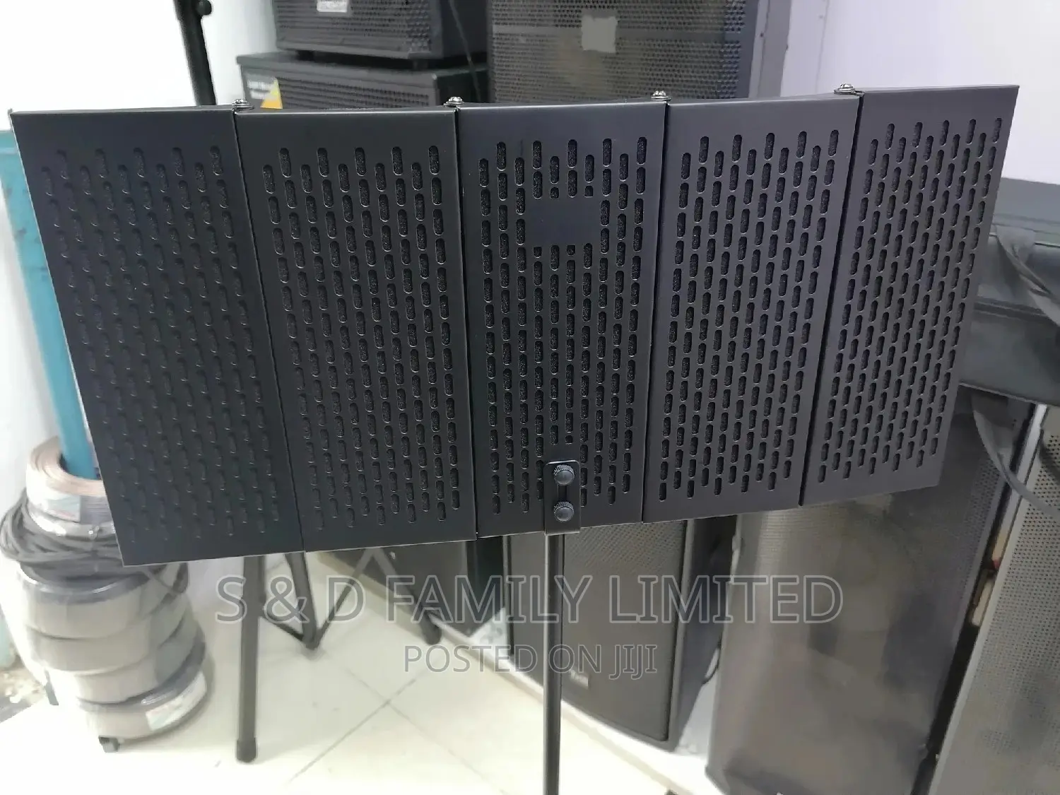 New Studio Booth Sound Reflection Absorbing Wall