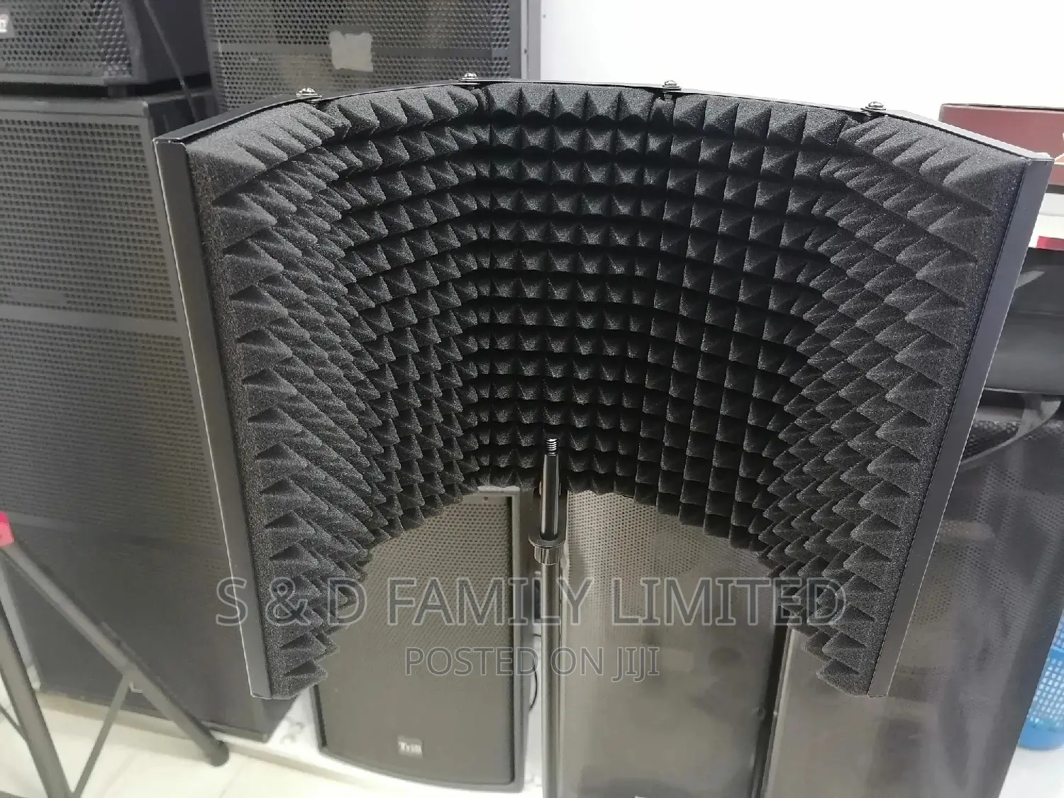 New Studio Booth Sound Reflection Absorbing Wall