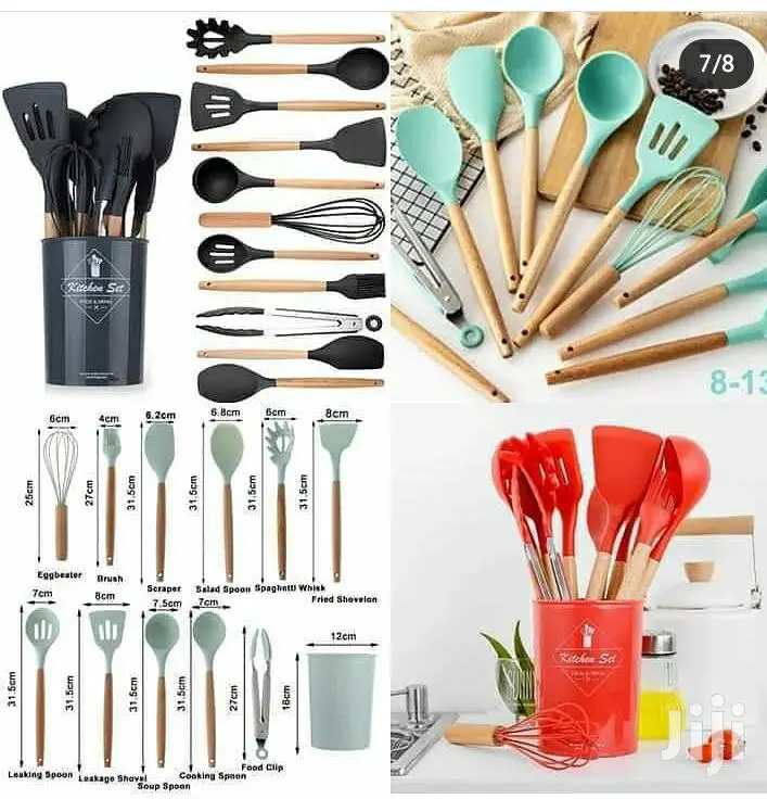 Classy Silicone Spoon Set