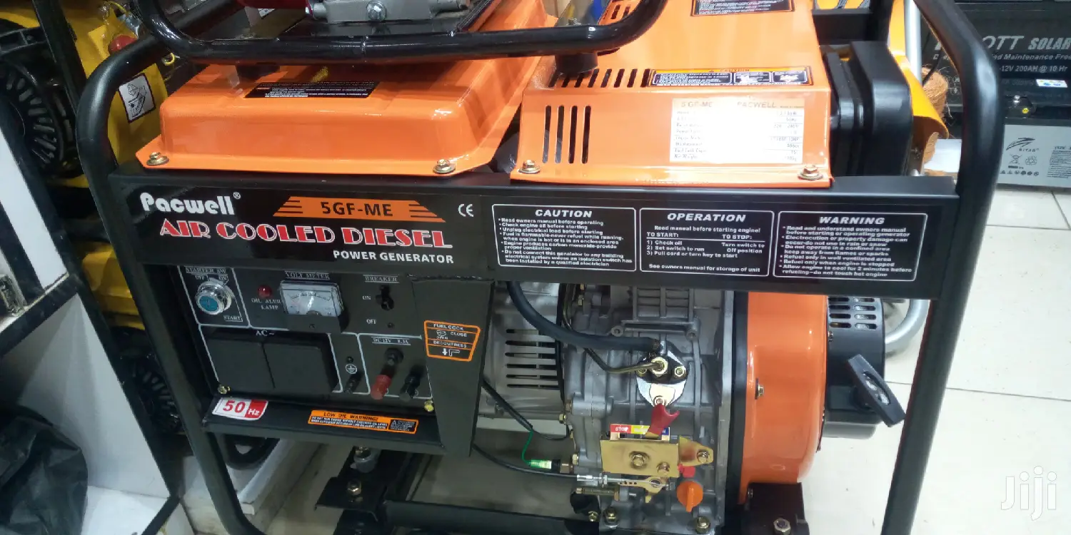 Pacwell Air Cooled Diesel Generator