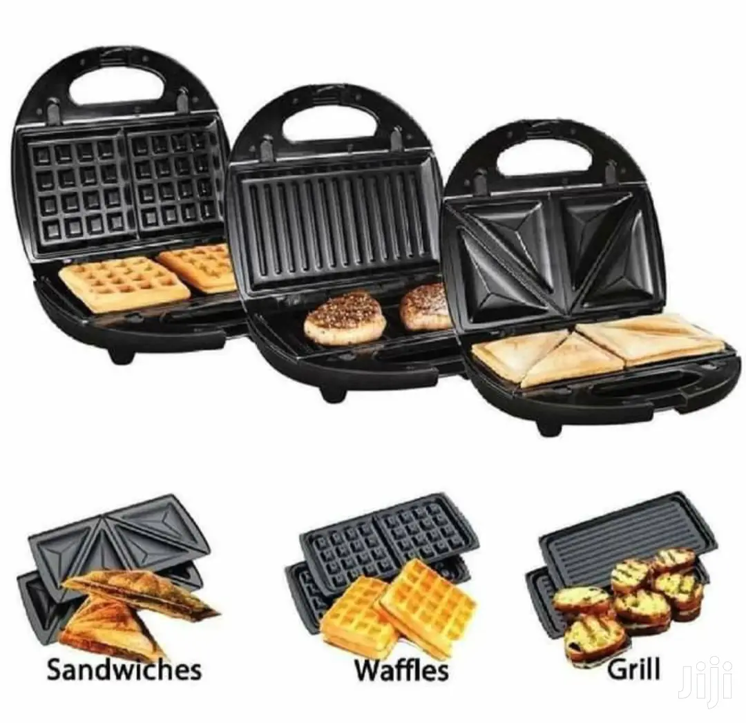 Waffle Maker, Sandwich Maker And Grill