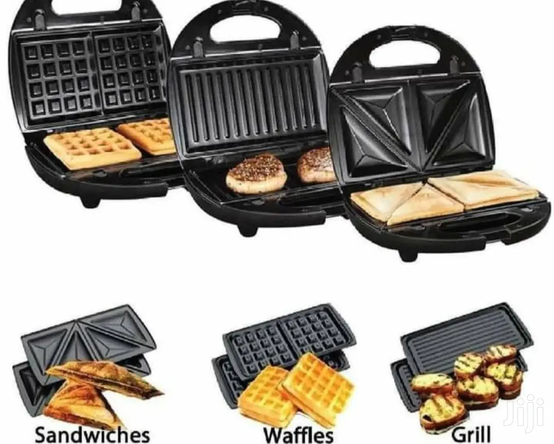 Waffle Maker, Sandwich Maker And Grill
