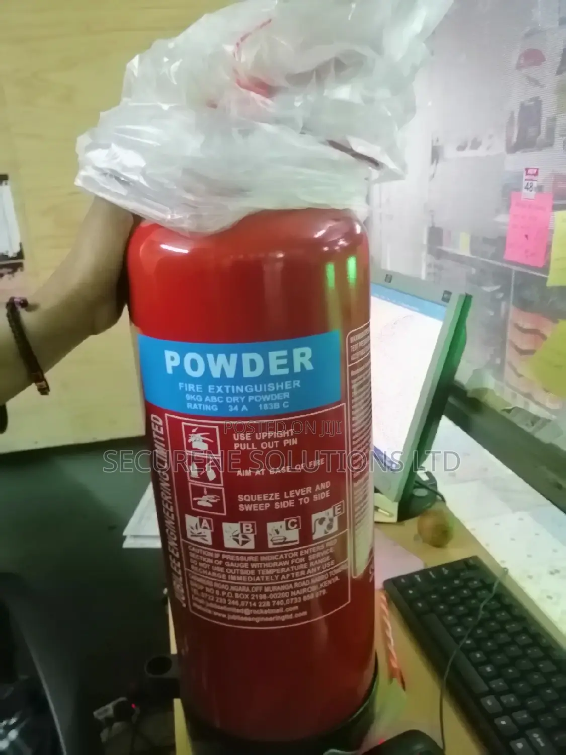 9 Kg Dry Powder Fire Extinguisher