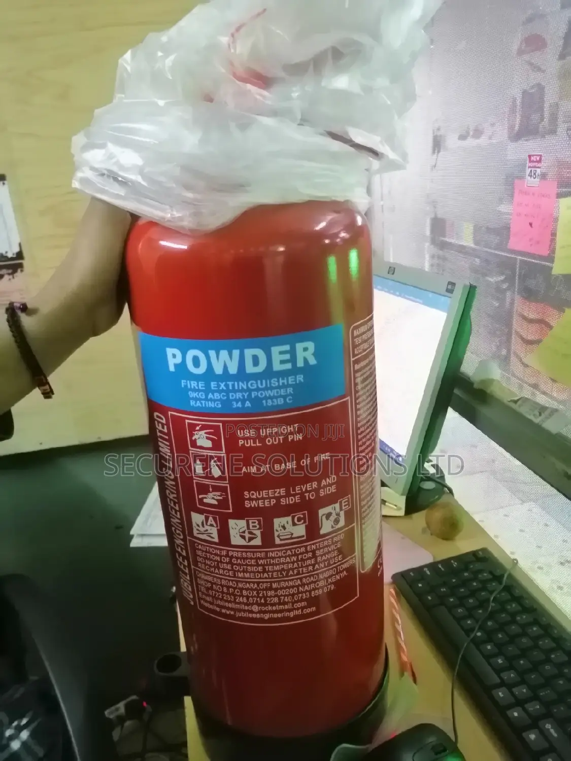 9 Kg Dry Powder Fire Extinguisher