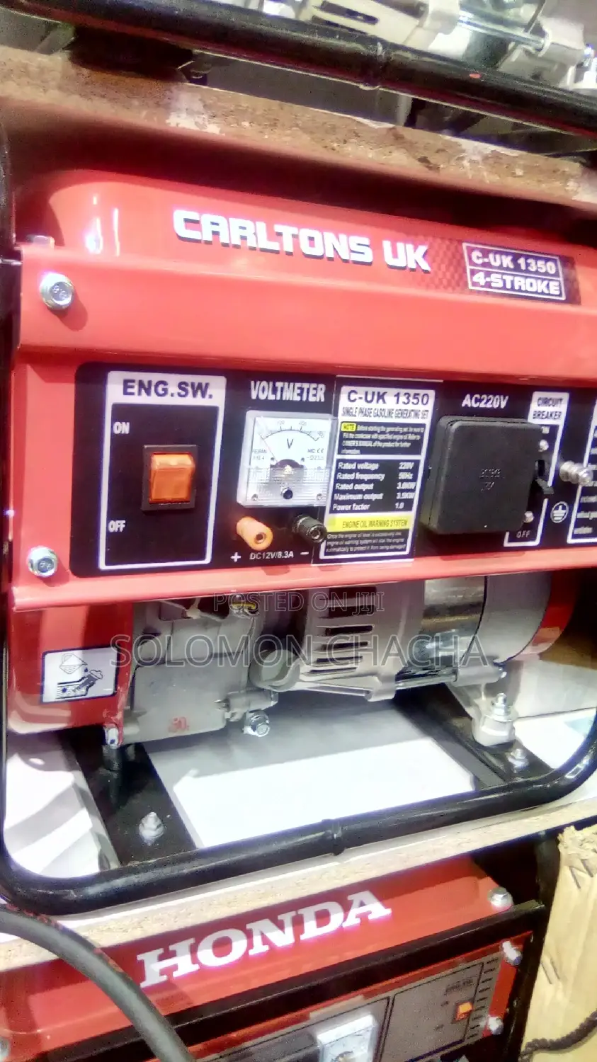 Carltons UK Generator C-uk1350 4-stroke 3.0kw