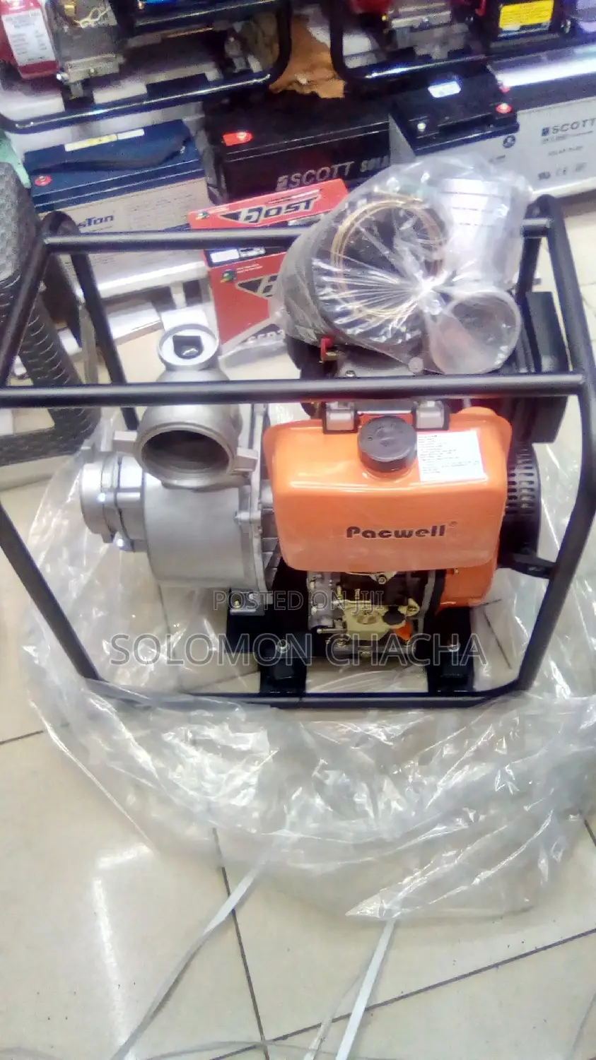 Pacwell Water Pump DIESEL Generator 4inch