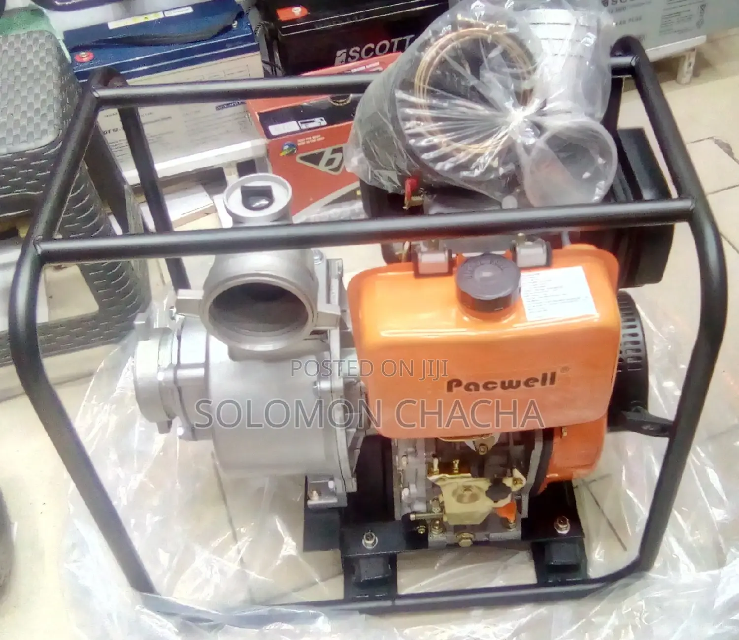 Pacwell Water Pump DIESEL Generator 4inch