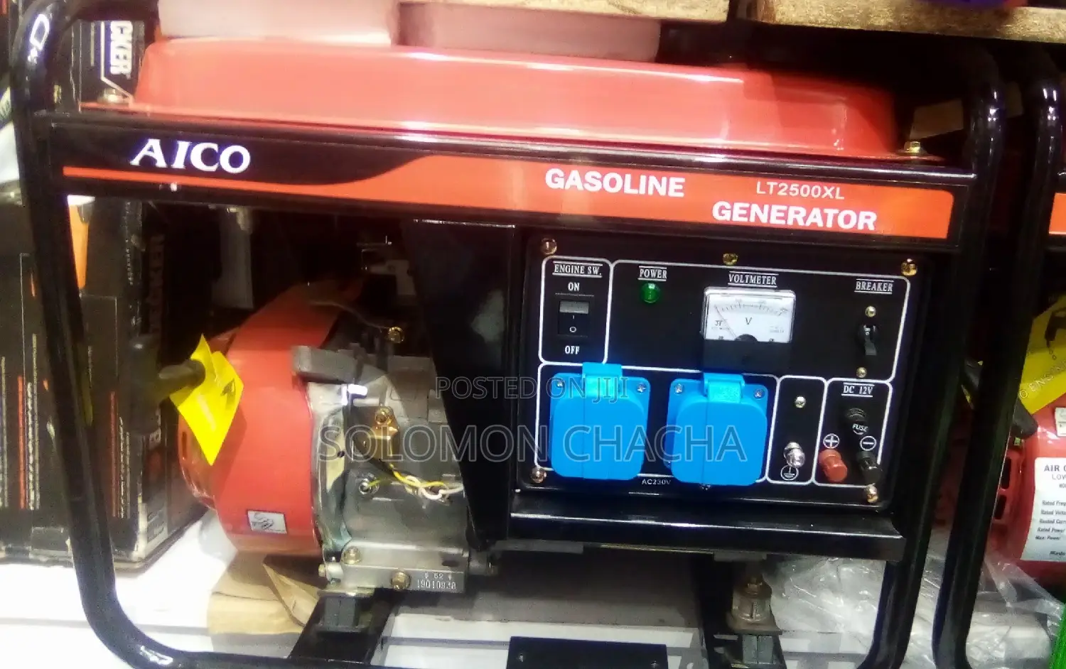 Aico Gasoline Lt2500xl Generator 6.5kva