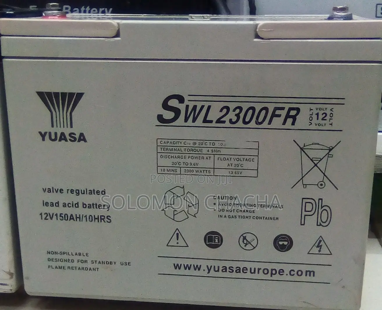 Yuasa Solar Battery 150ah 12V
