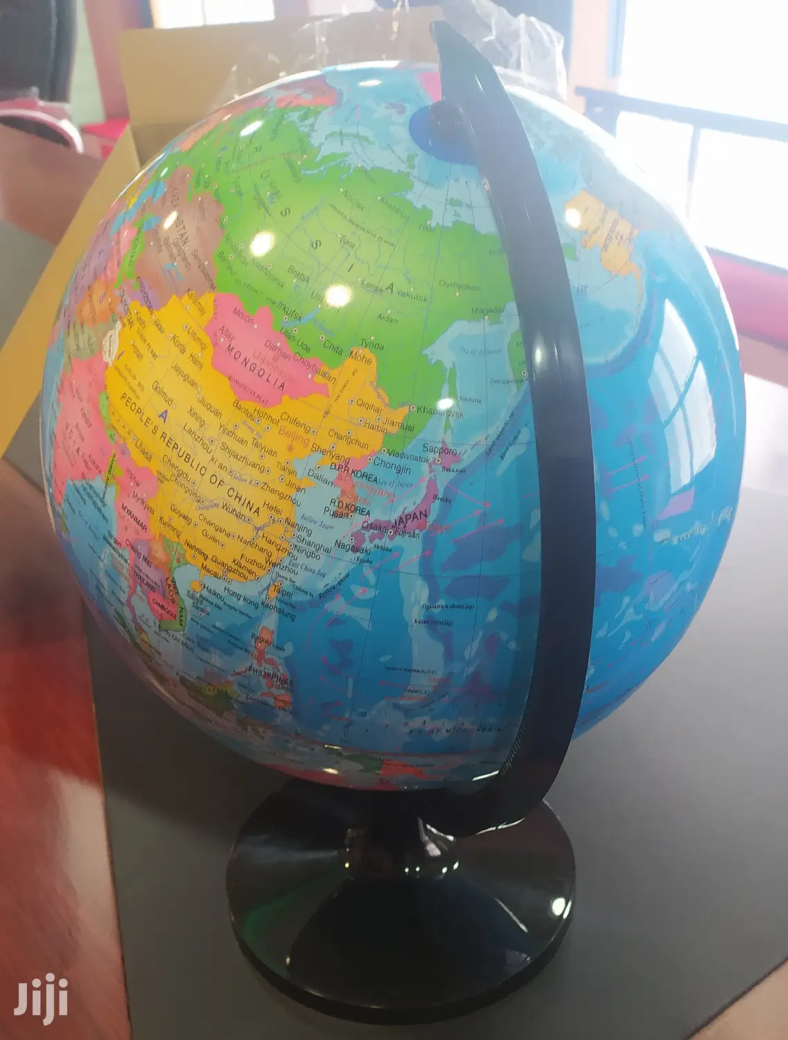 World Globe With Stand 