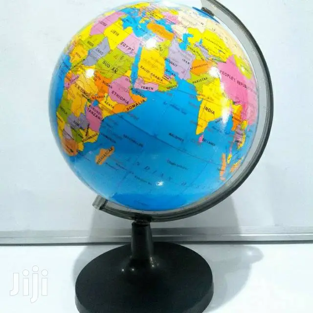 World Globe With Stand 