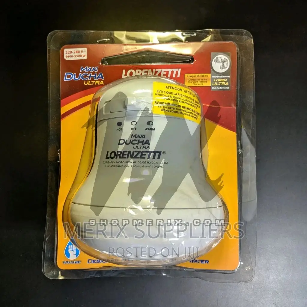 NEW MODEL LORENZETTI MAXI Ducha Ultra 3T for Hard Water