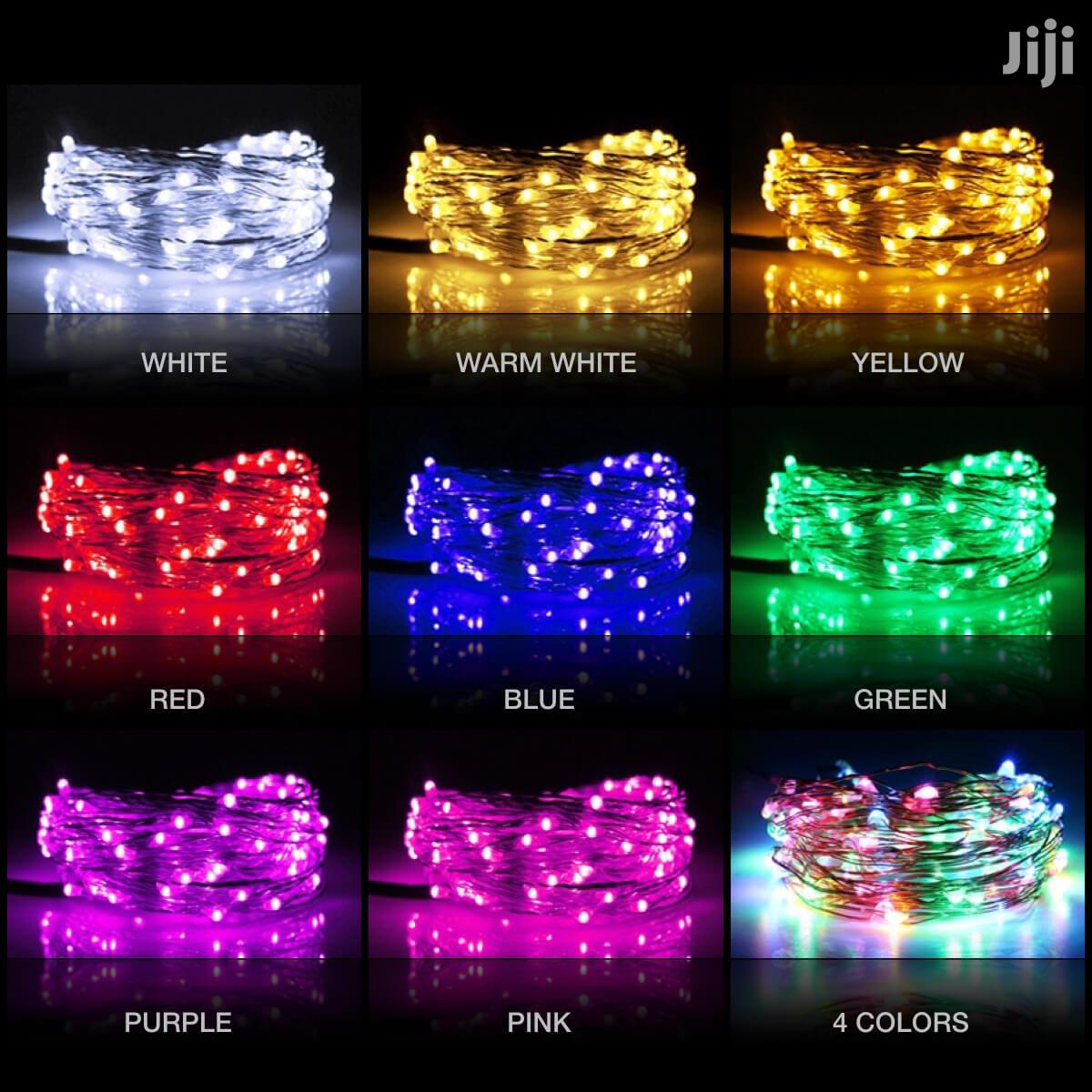 Christmas 10mtrs Long Multi Coloured /One Colour Led Lights-