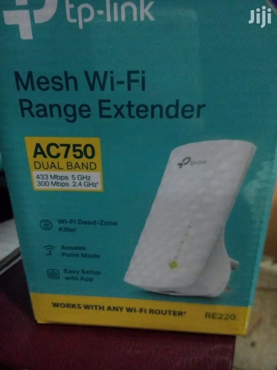TP Link Rage Wifi Extender RE220 AC750