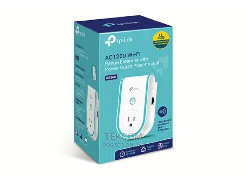 Tp-link AC1200 Wireless N Range Extender AC Passthrough
