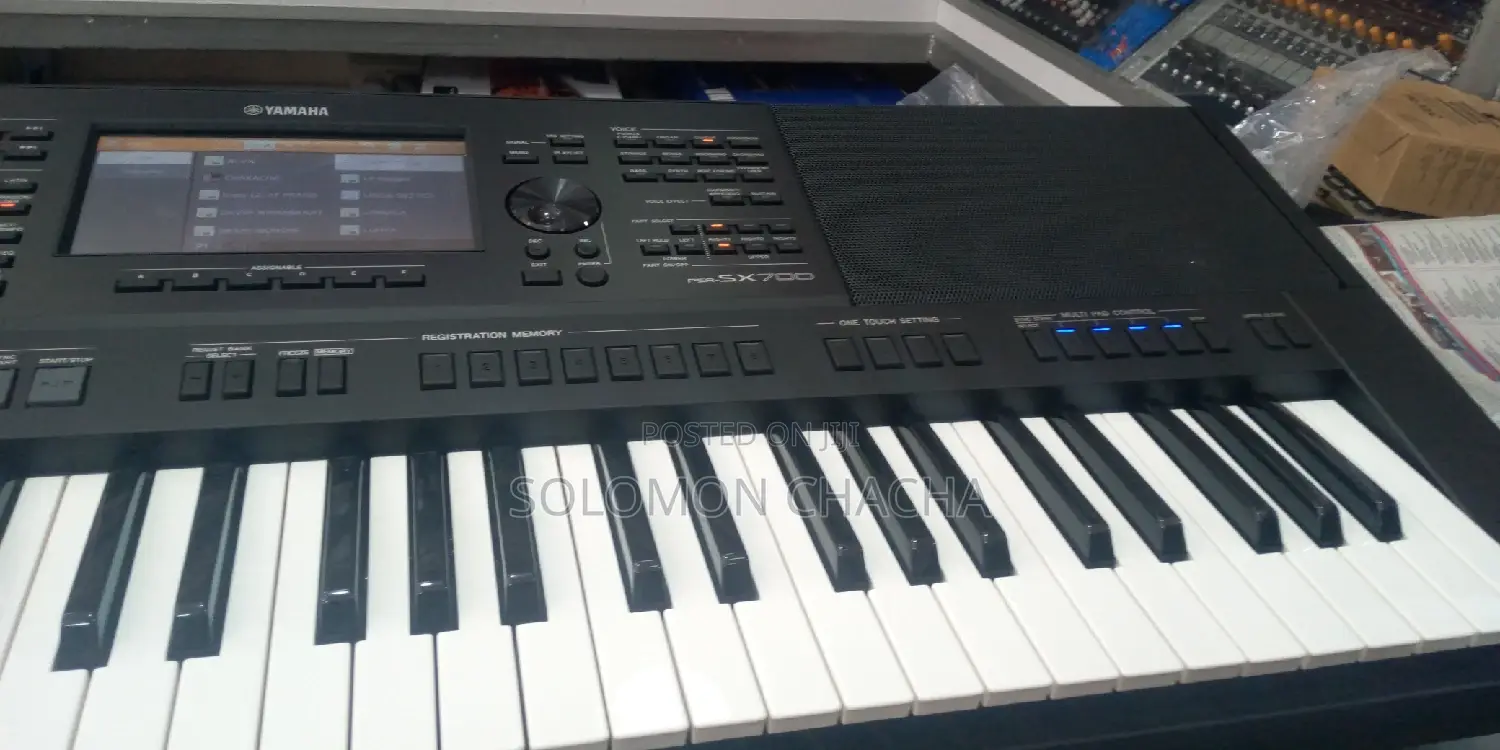 Yamaha Psr- 5X700 Keyboard Touch Screen