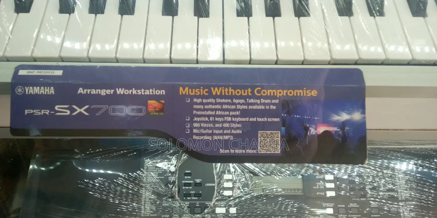 Yamaha Psr- 5X700 Keyboard Touch Screen