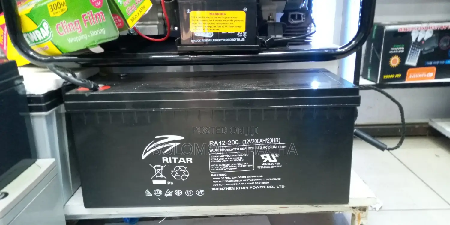 Ritar 12v/200ah/20hr Battery