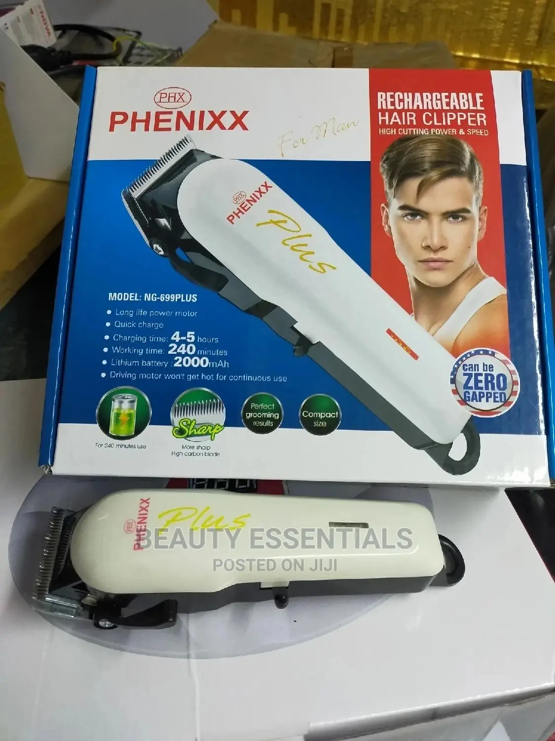 PHENIXX Rechargeable Hair Clipper