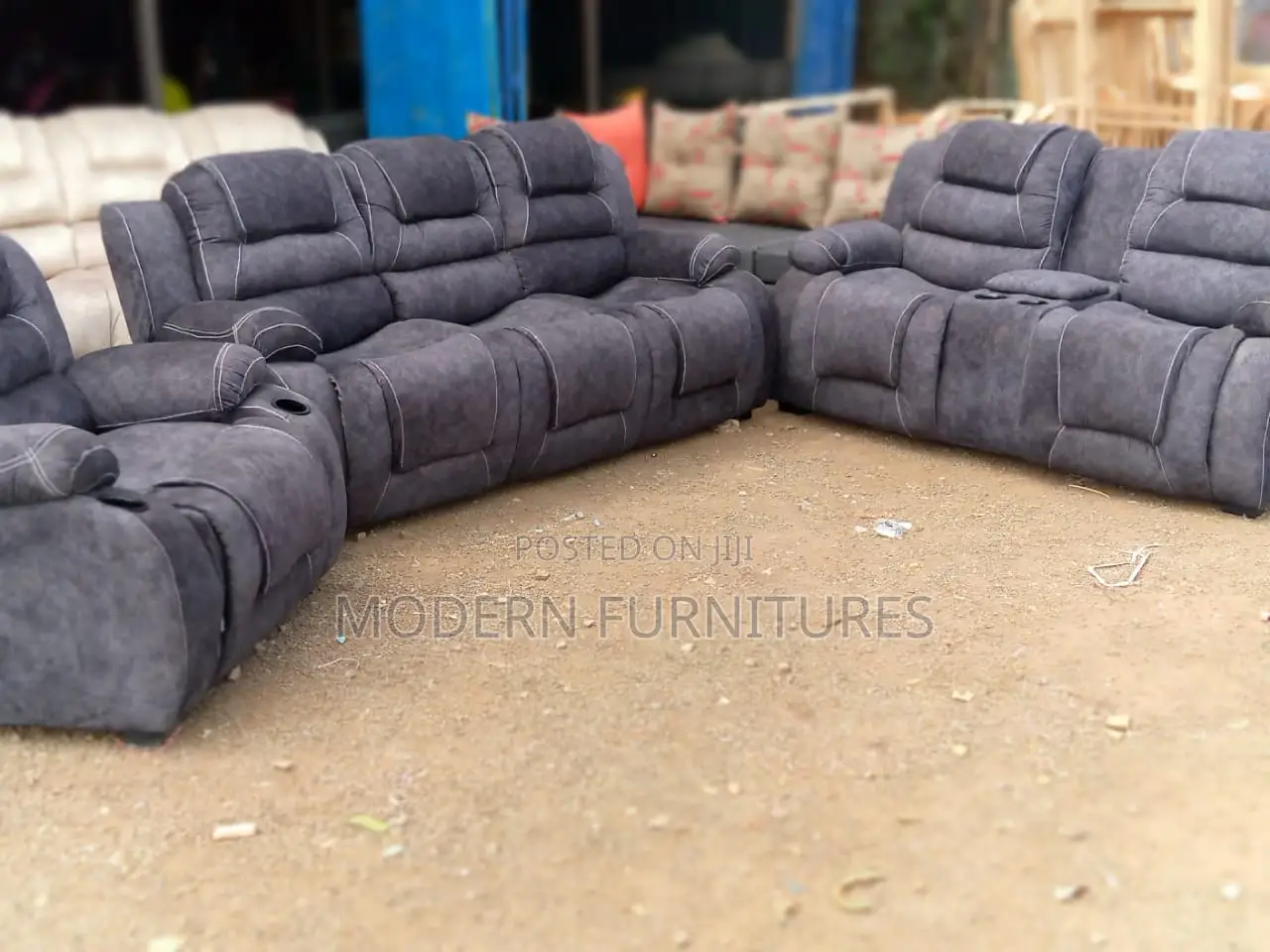 Recliner Design 6 Seater Sofa