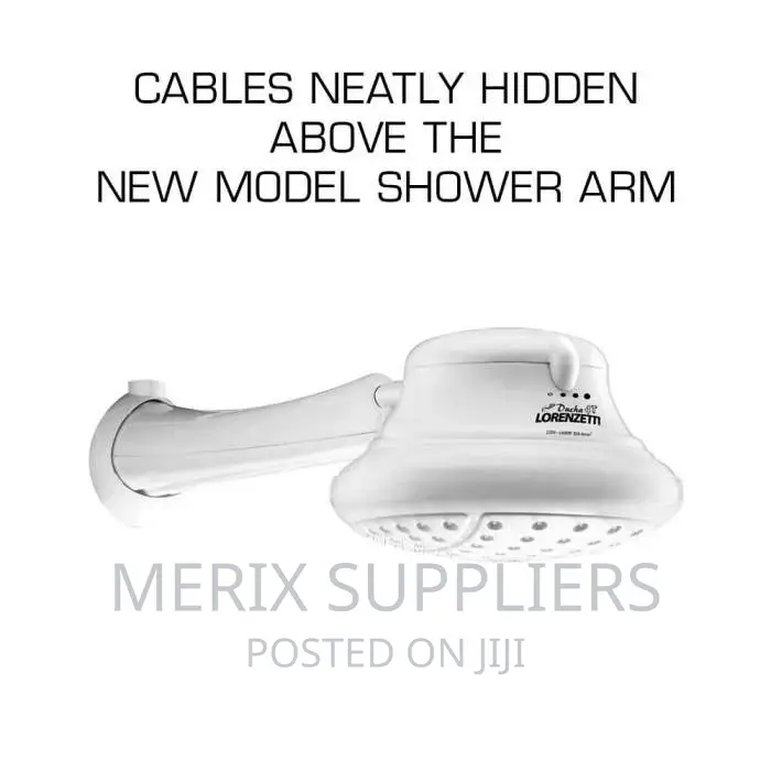 New Model Shower Arm With Cable Concealment - 1/2'