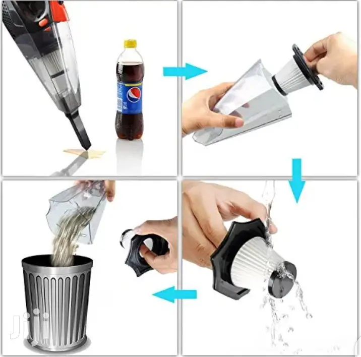 Car Vacuum Cleaner With Compressor