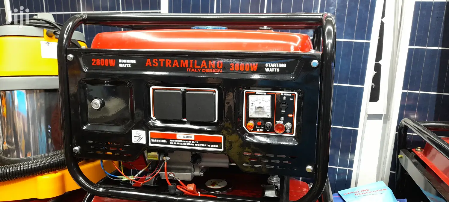 Astramilano Italy 3000watts Gasoline Generator Keystart