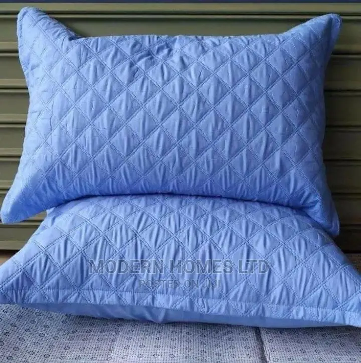 A Pair Of Pillows And Waterproof Pillow Protectors