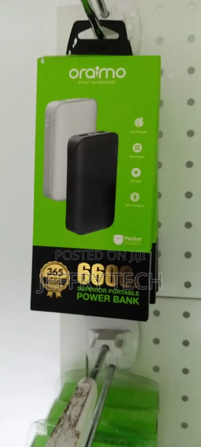 Oraimo 6600 Mah Superior Power Bank
