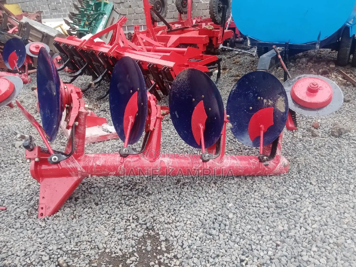 Mf 4disc Plough Brand New