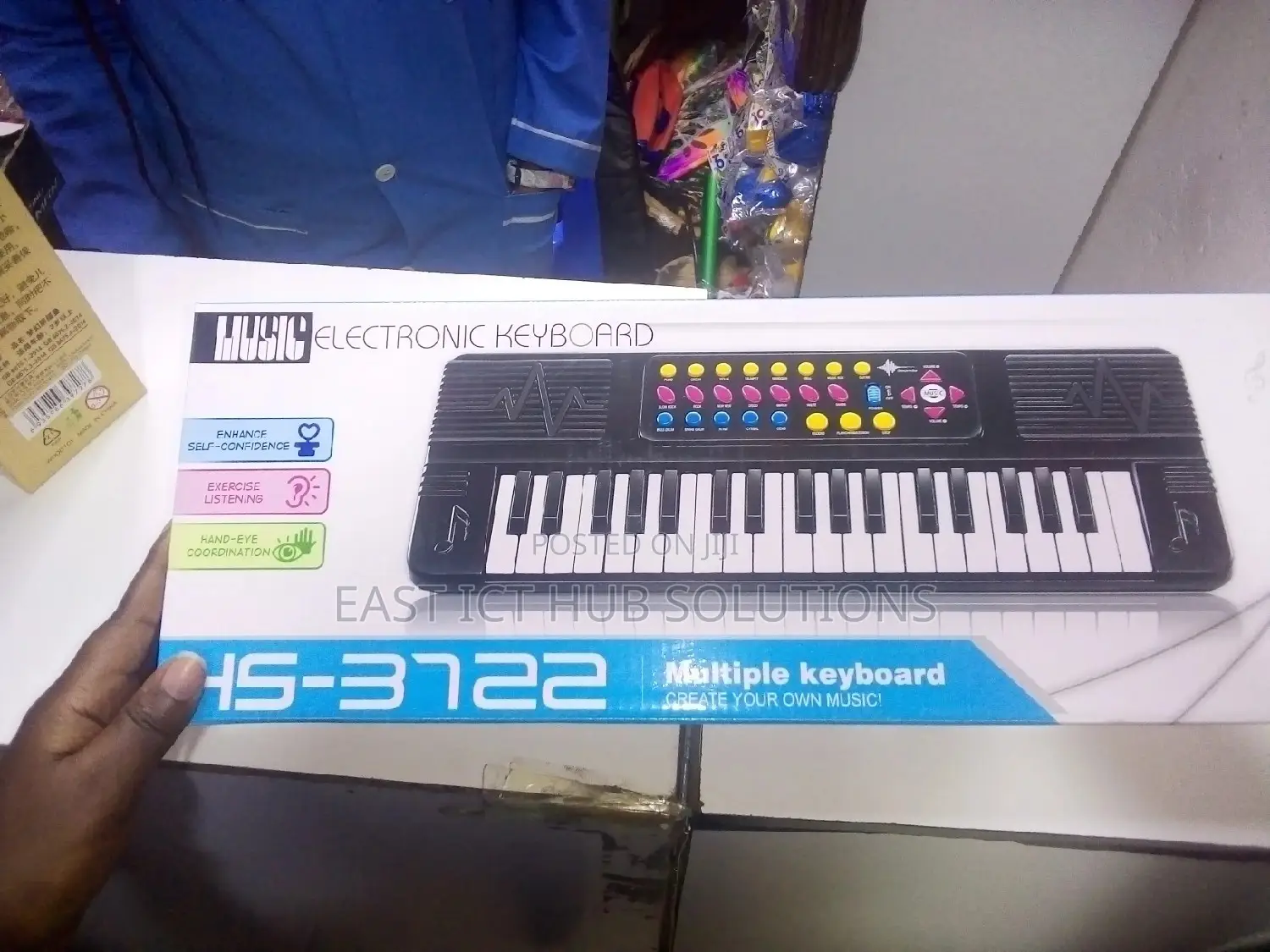 Premium Kids Electronic Keyboards With Mic.Battery& Electric