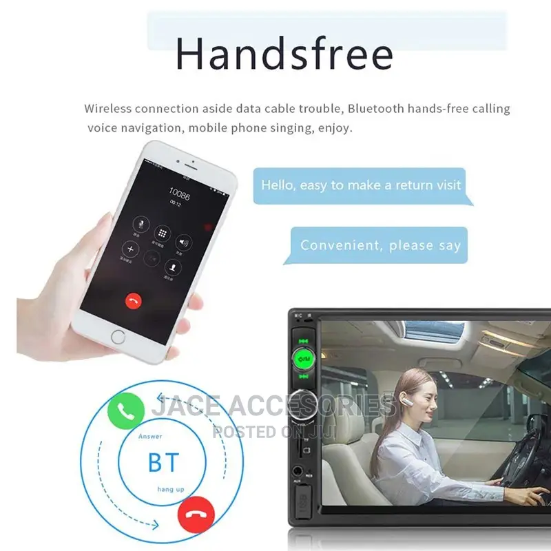 Car Touchscreen Mp5 Radios With Free HD 12 Led Camera