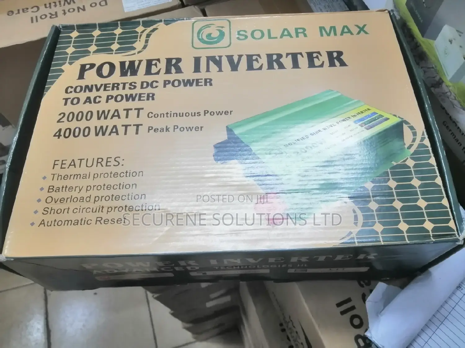 Solarmax 2000w_4000 Peak Power Inverter