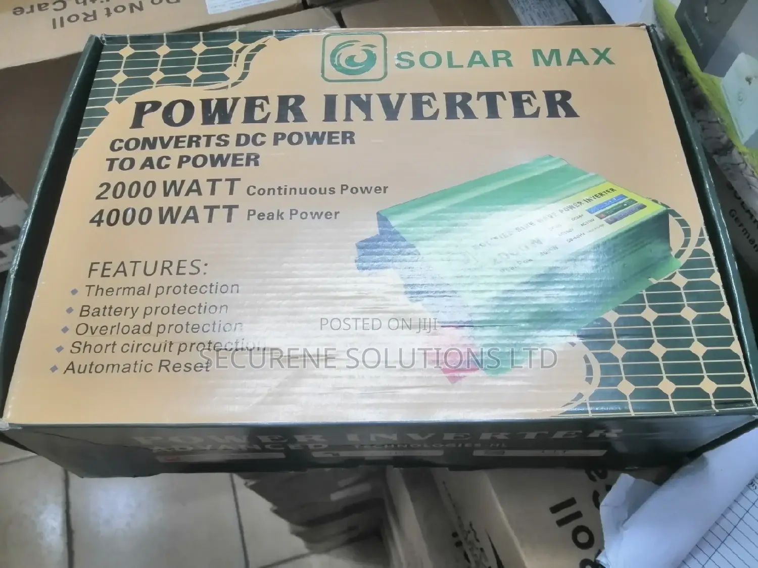 Solarmax 2000w_4000 Peak Power Inverter