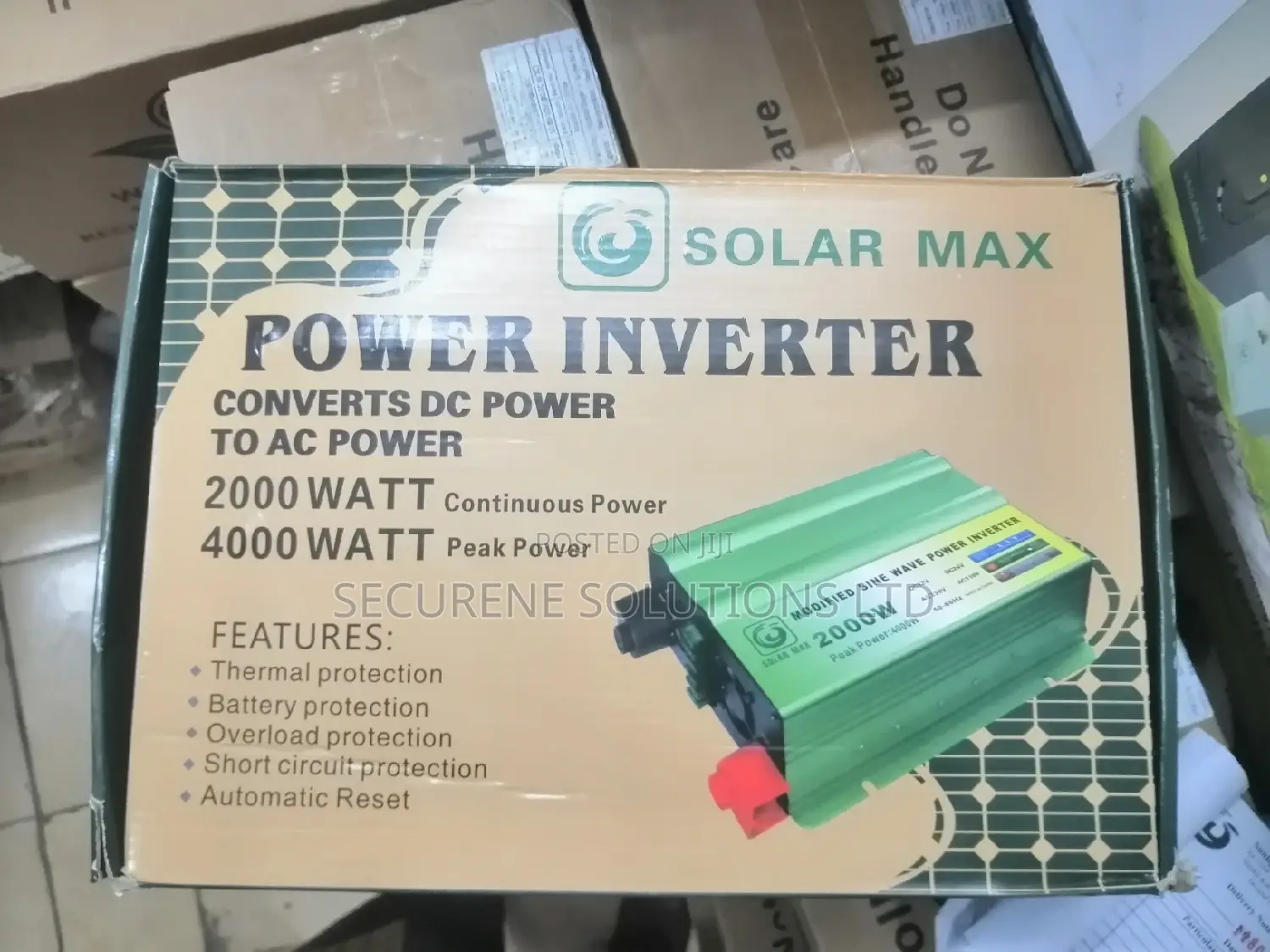 Solarmax 2000w_4000 Peak Power Inverter