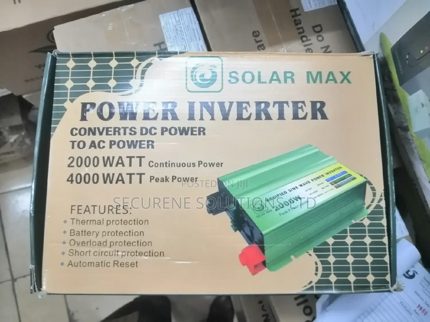 Solarmax 2000w_4000 Peak Power Inverter