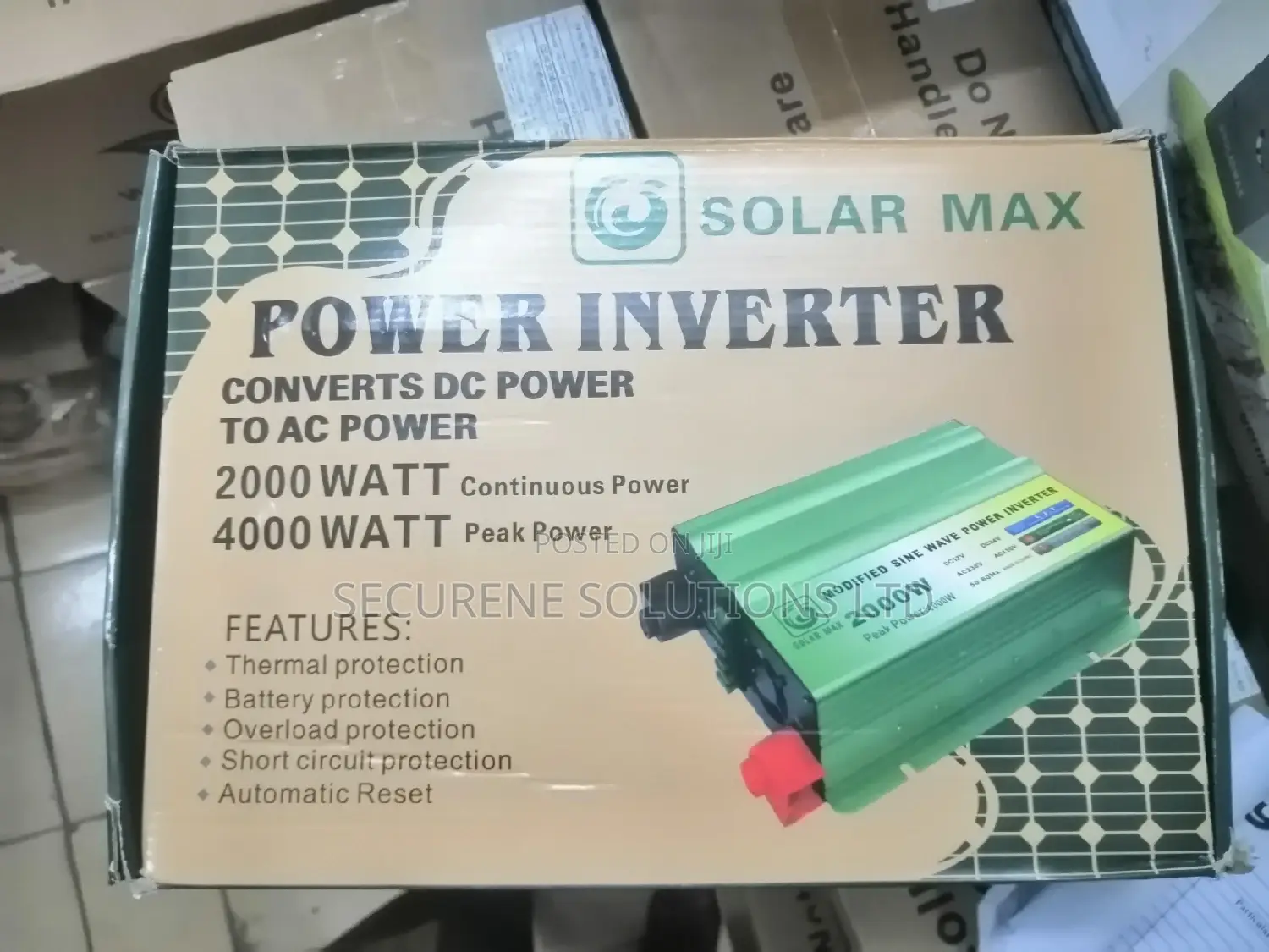 Solarmax 2000w_4000 Peak Power Inverter