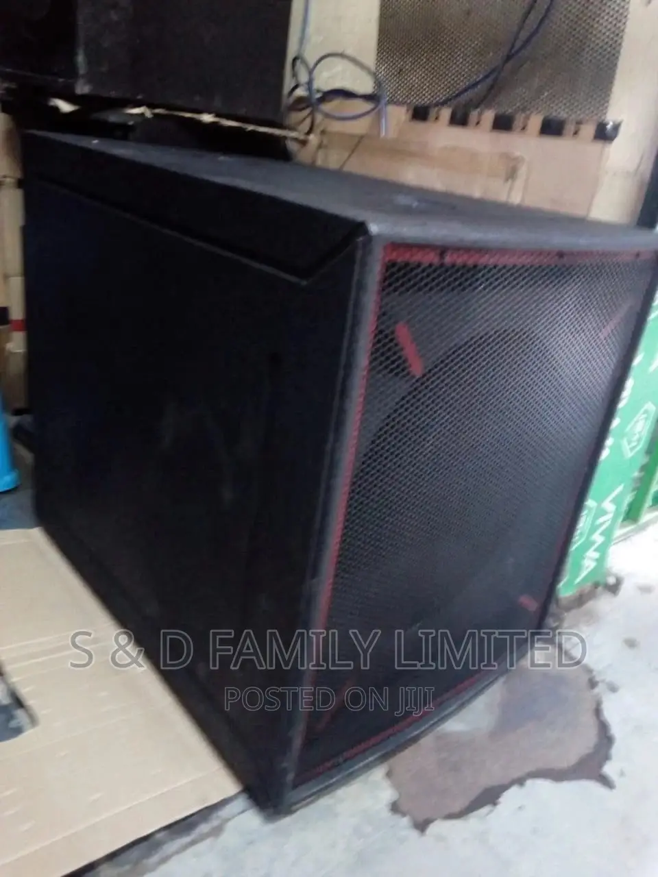Single Bass Cabinet Speaker
