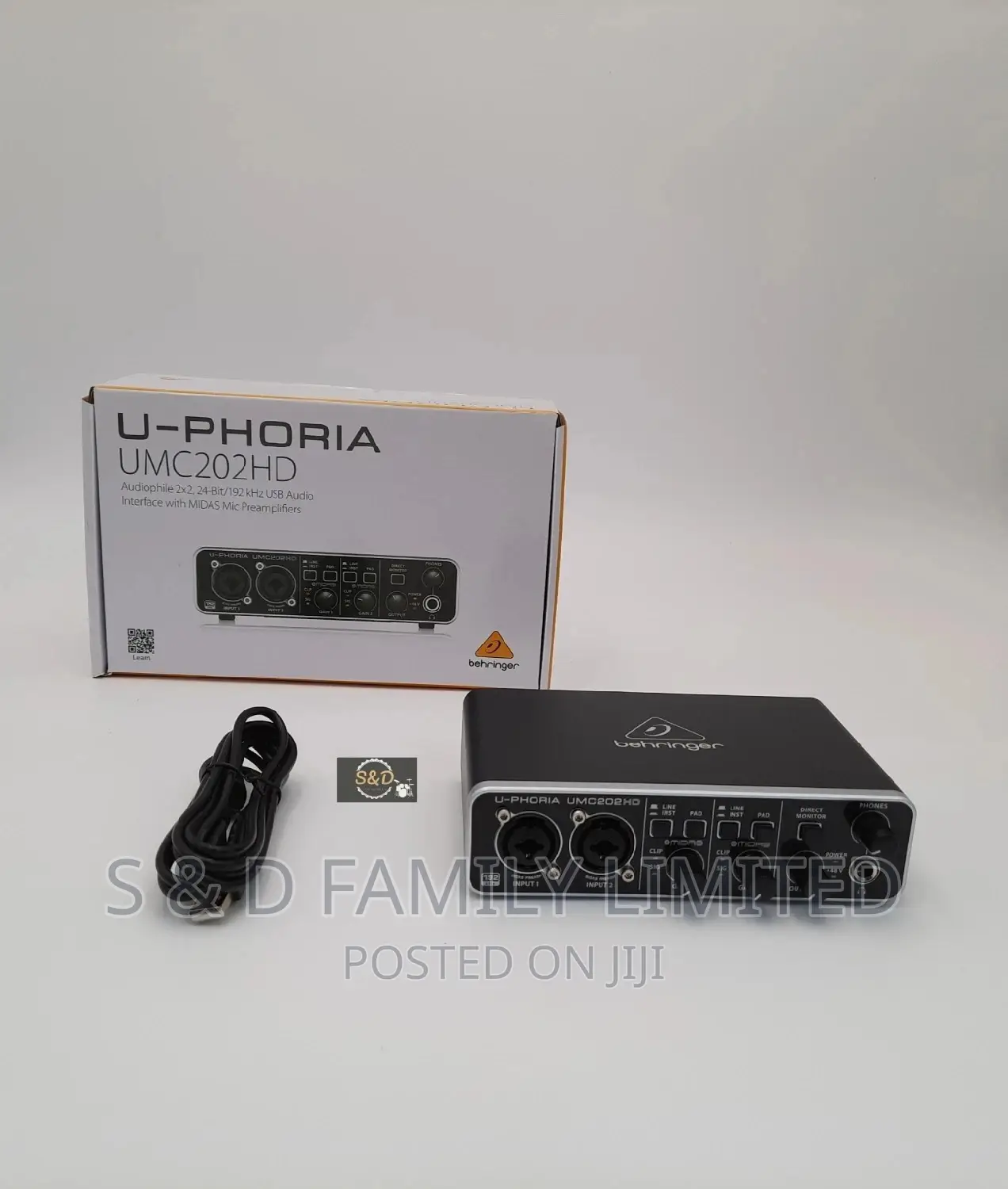 Behringer Uphoria Umc202hd Audio Interface